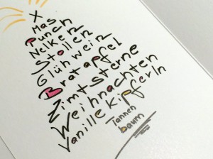 With every Christmas card I write … | GeschenkeStern