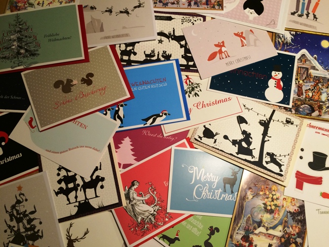 With every Christmas card I write … | GeschenkeStern