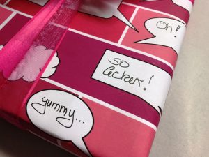 Geschenkpapier-Sprechblasen-Pink-3