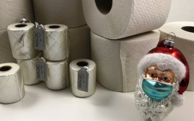 Alle reden von Toilettenpapier & Santa trägt Maske