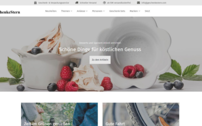 Shop Relaunch, Google, Sommerlaune, Baustelle