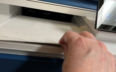 Orgelkonzert, Drucker, Vorbereitungen, Glückstag